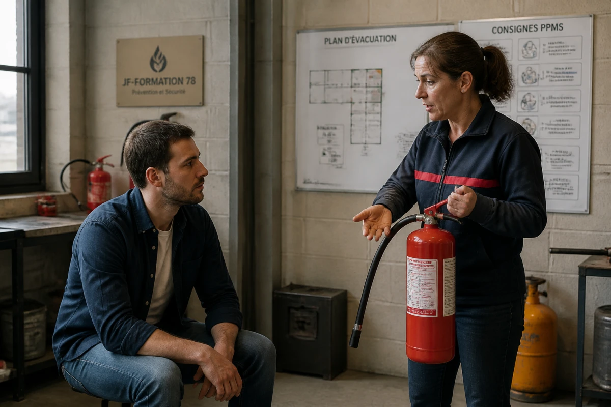 Formation agents de sécurité incendie Houilles