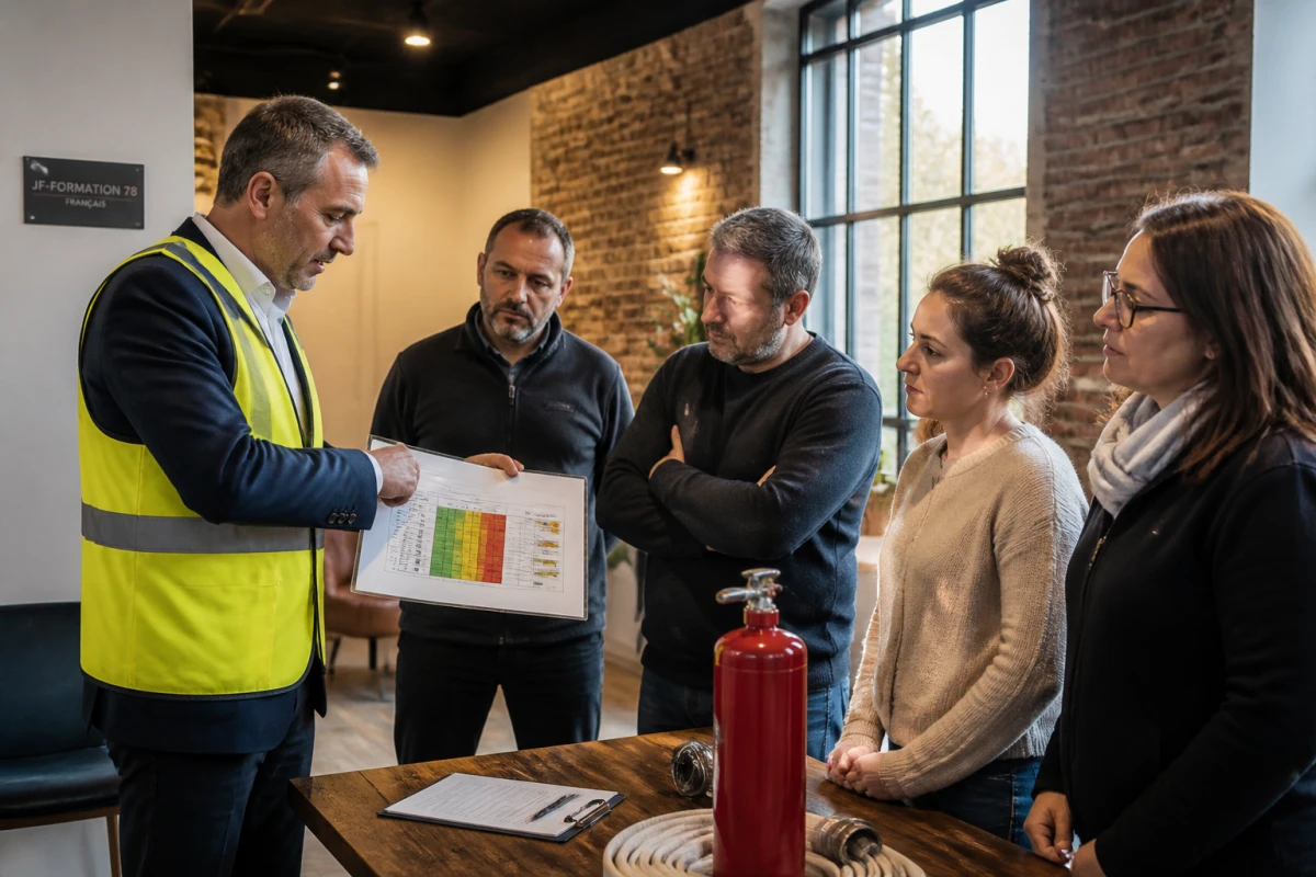 Formation document unique évaluation risques Chambourcy