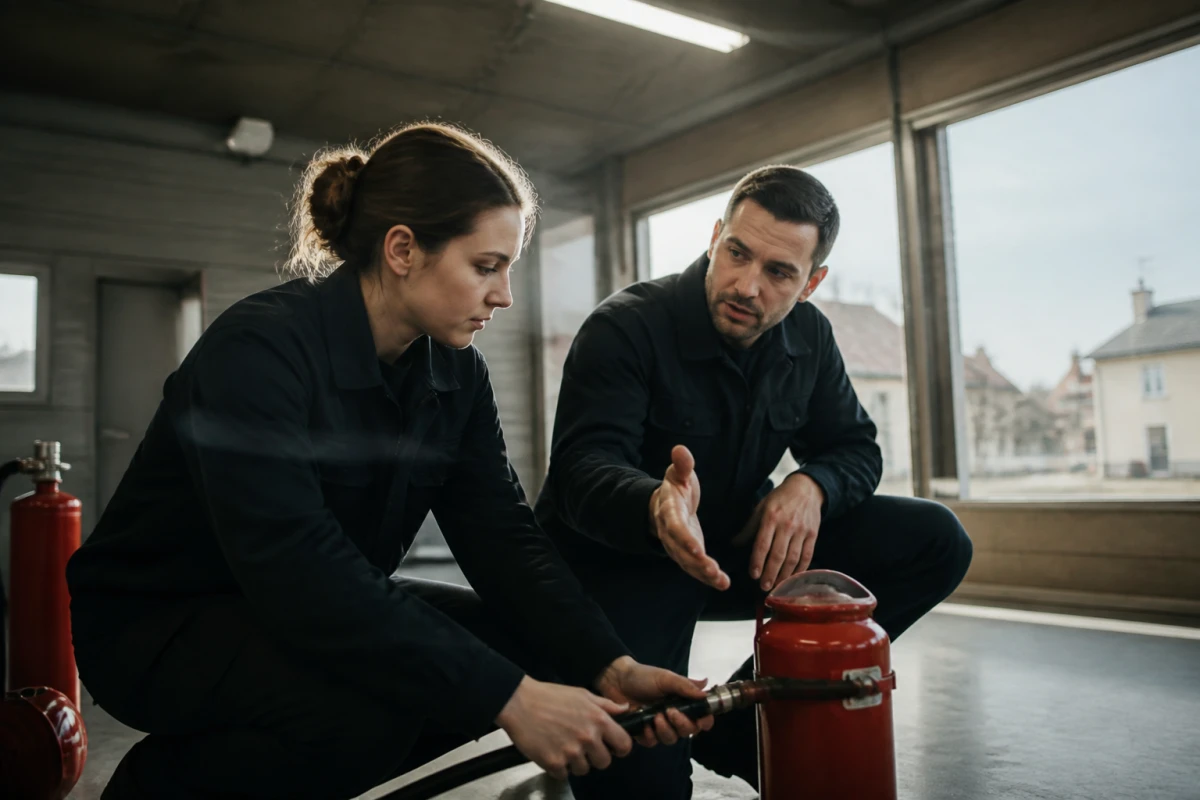 Formation équipier première intervention Mantes-la-Jolie