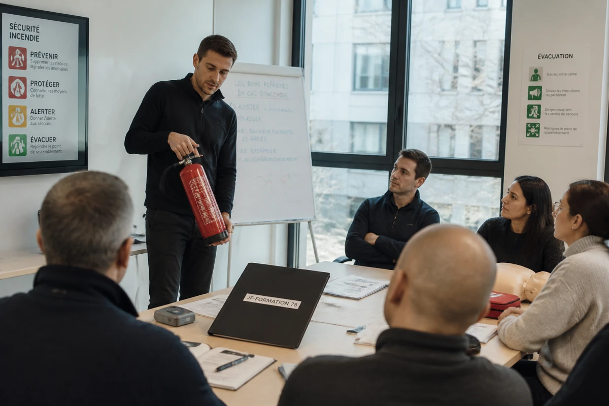 Formation prévention risques professionnels Aubergenville