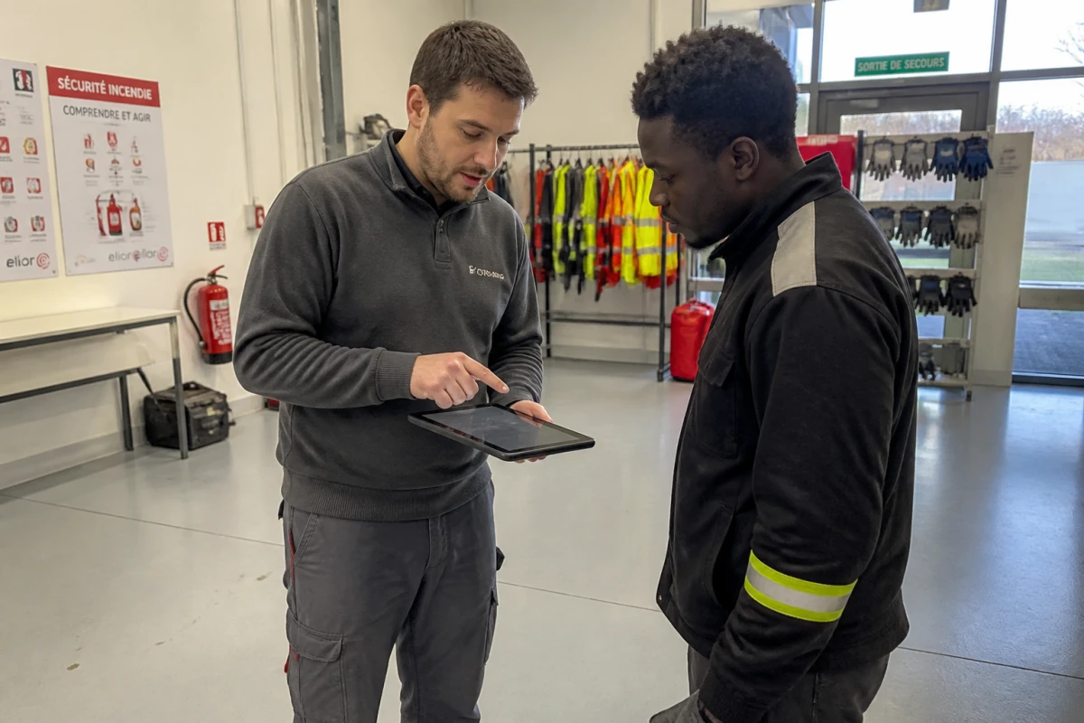 Formation prévention risques professionnels industrie Orgeval
