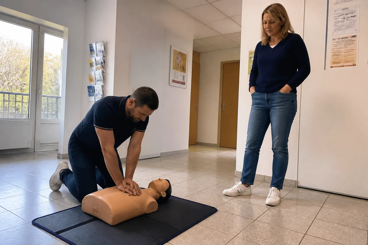 Formation secourisme sauveteur travail Maisons-Laffitte