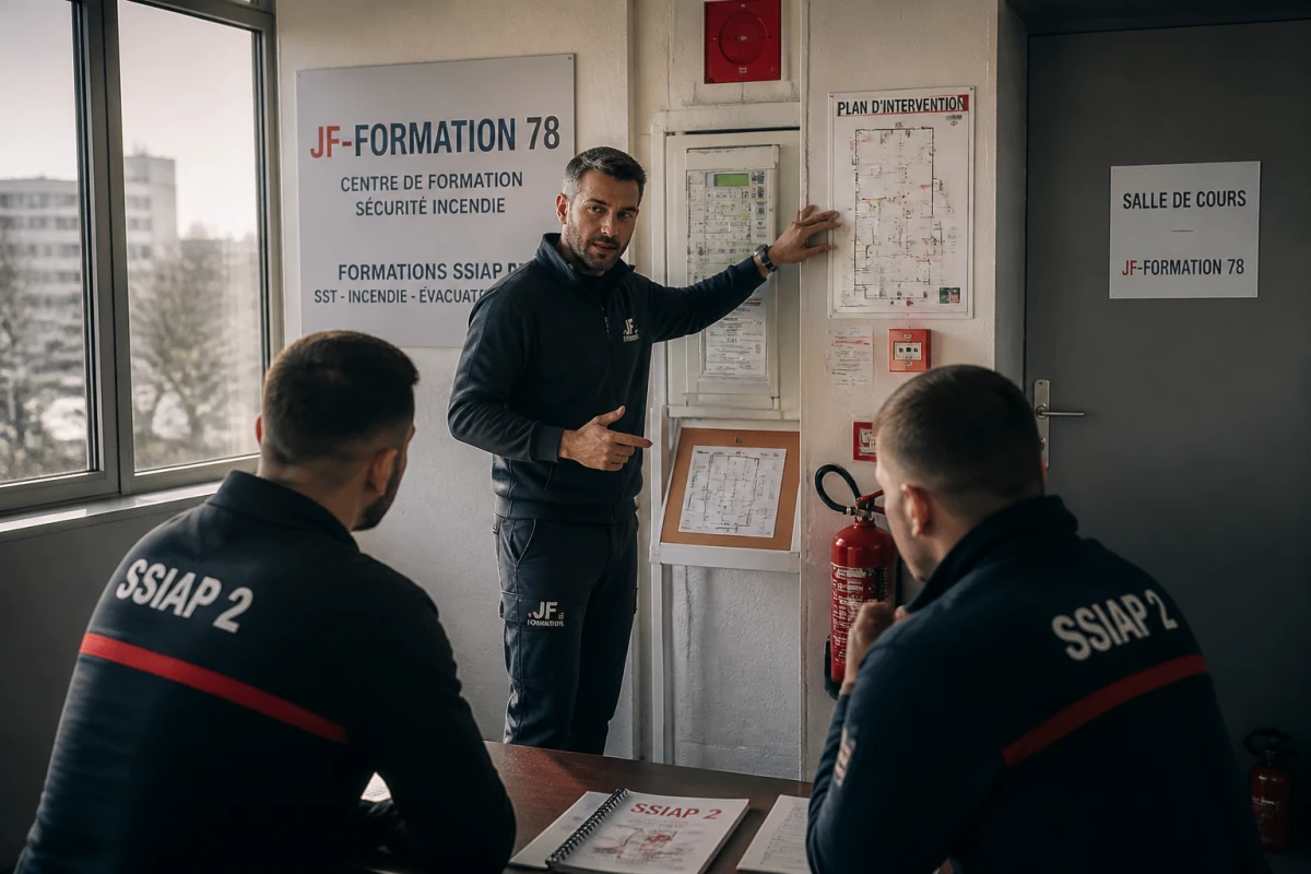Formation SSIAP 2 Saint-Germain-en-Laye