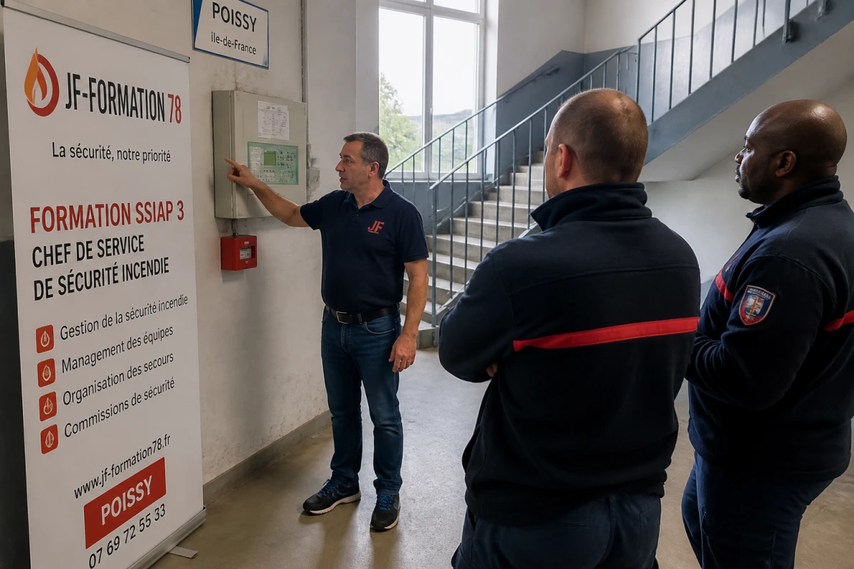 Formation SSIAP 3 chef de service sécurité Île-de-France